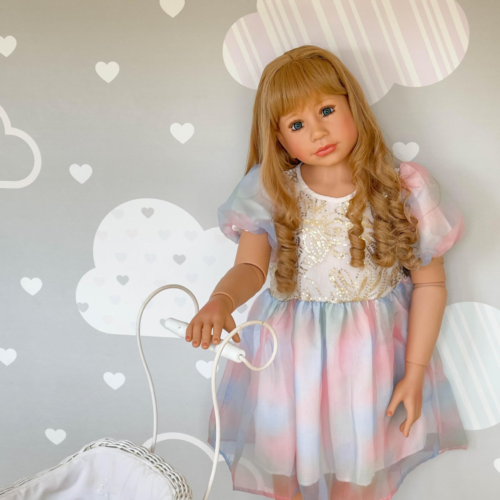 キュート 女の子 ドール ◆◇リボーンドール ベビー人形 Amazon.co.jp: リボーンベビードール 女の子 120cm、リボーンドール